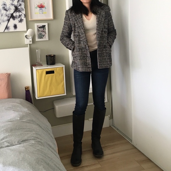 (SOLD) Zara Wool-blend Blazer Coat - Picture 3 of 3